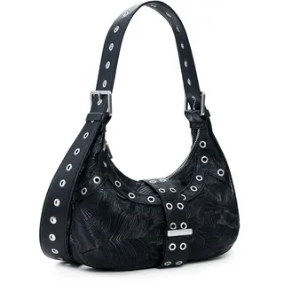DESIGUAL Moonstone Margot Mini Shoulder Bag Synthetik Black