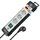 4-fach 5 m schwarz/lichtgrau