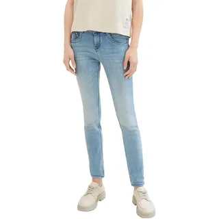 Tom Tailor Damen Tapered Relaxed Jeans, 10142 - Light Stone Blue Denim, 34/30 - 34W / 30L