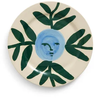 HAY La Pittura Plate - Moon face vine