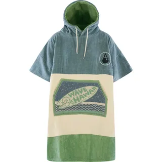 Wave Hawaii Cotton Velours Curitiba Unisex Poncho