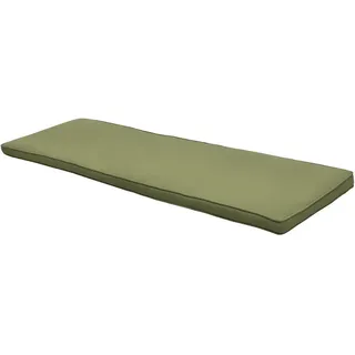 Beautissu Bankauflage 120 x 48 x 5 cm grün 1 St.