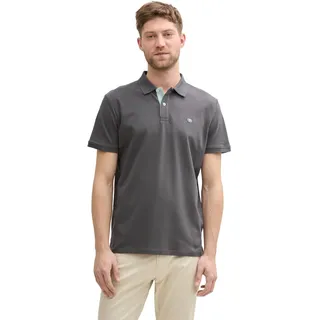 Tom Tailor Piqué Poloshirt grau L