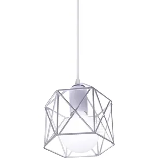 PETITES ECREVISSES Hängeleuchte 3 flammig Pendelleuchte Industrielle Vintag Deckenleuchter E27 mit Sechseck Design Lampe aus Eisen Käfig Lampenschirm für Wohnzimmer Esstisch Küche