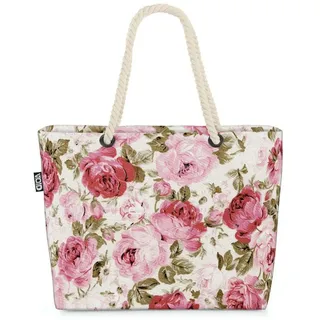 VOID Strandtasche (1-tlg), Rosen Anime Manga Malerei Blumen Blumen blumenmuster romantik serie c bunt