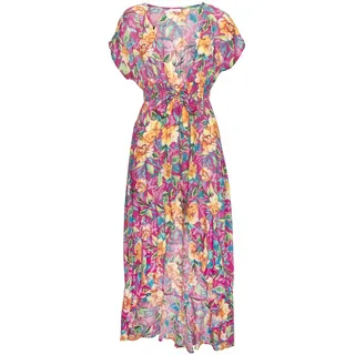 LASCANA Strandkleid Pink 40
