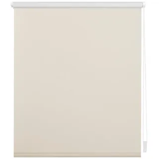 Rollo Thermo-Verdunkelungsrollo ohne Bohren, Klemmfix, Roomy, Klemmbar, Klemmbar beige 60 cm x 175 cm