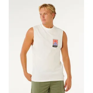 Rip Curl Muskelshirt Search Dawn Muscle Tee beige|weiß XXL (56)