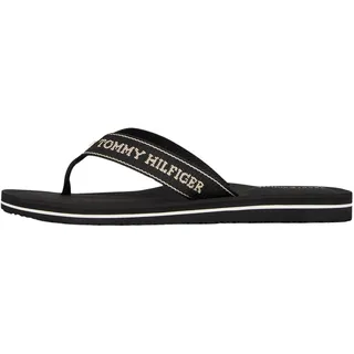 Tommy Hilfiger Damen Flip Flops Sporty Mid Wedge mit Logo