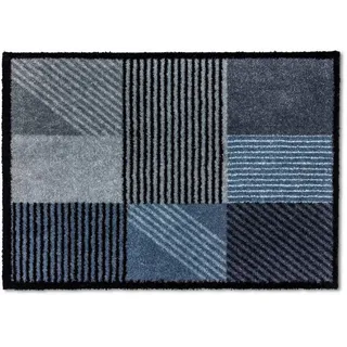 Schöner Wohnen Sauberlaufmatte Manhattan 50 x 70 cm Geomix Polartürkis