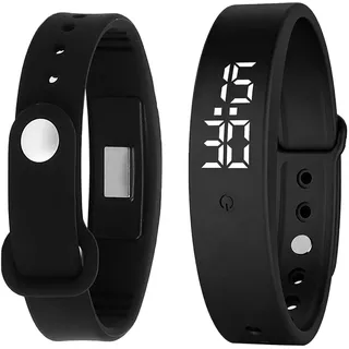 Vibrationswecker Armband, Vibrationswecker, Vibrationsarmband Wecker Vibration Armband 2 Alarme, USB, 30 Tage Akku, IP57 Stiller Armbandwecker für Tiefschlaf, Reise, Alltag