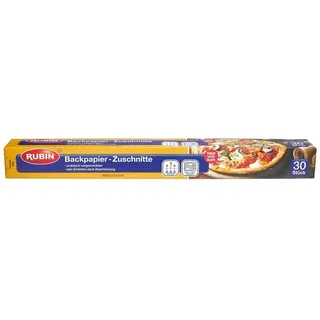 RUBIN Backpapier-Zuschnitte 1 Pack