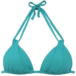 s.Oliver Triangel-Bikini-Top Damen Blau/Türkis 36 Cup A/B