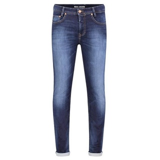 MAC 5-Pocket-Jeans dunkel-blau (1-tlg) blau 36/34