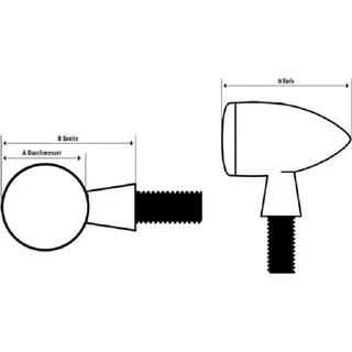 Highsider Toledo LED Blinker Vorn & Hinten