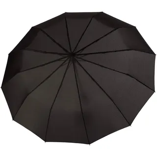Doppler Regenschirm Fiber Magic Major Duomatic Uni Black Case