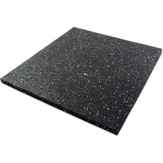 Kubus Bodenmatte Premium Antivibrationsmatte, 60 x 60 cm, Made in Germany 60 cm x 60 cm x 2.0 cm