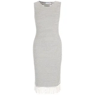 Vila Petite Midikleid SIF (1-tlg) Fransen schwarz|weiß L