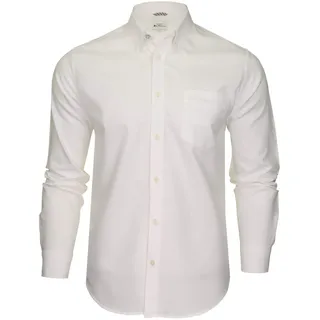 Ben Sherman Herren Freizeithemd - Langarm Oxford - XXL