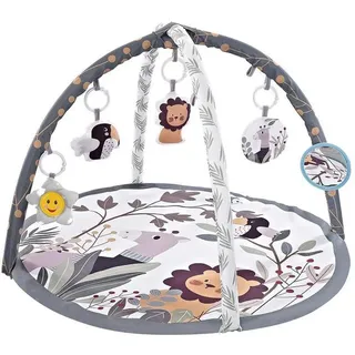 Chipolino Spielbogen Tiere Musikfunktion, 5 Hängespielzeuge, Krabbeldecke + Spielbogen