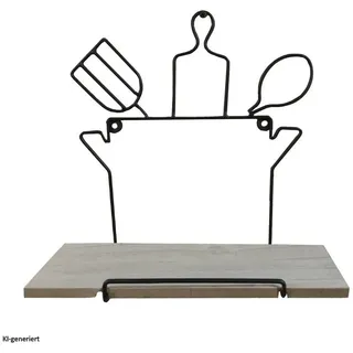 Hti-Living Wandboard Kochtopf Viola Beige