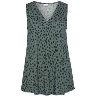 LASCANA Tanktop Grün/Schwarz 36
