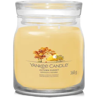 Autumn Sunset Signature Medium Jar 368g 2-Docht