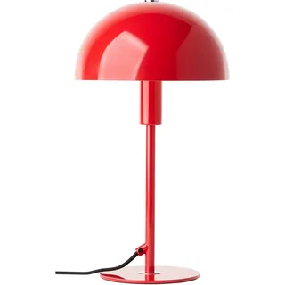 LeGer Home by Lena Gercke Tischleuchte Linnea Pilz Lampe, ohne Leuchtmittel, Pilzleuchte, Tischlampe, Metallsockel, Höhe 35,5 cm rot