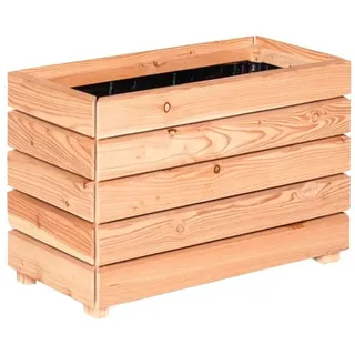 Mega Holz Pflanzkübel MODULO 60x30x39 cm (BxTxH) - wetterfester Blumenkasten aus heimischen Lärchenholz - Blumenkübel aus witterungsbeständiger Lärche für Garten, Terrasse und Balkon, Modular, Holz