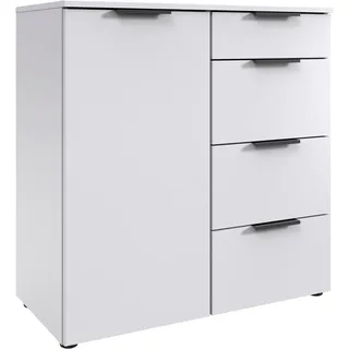 WIMEX Kombikommode 81 x 92 x 41 cm Weiß