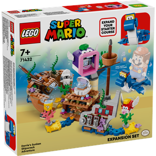 LEGO Super Mario 71432 Dorrie und das versunkene Schiff Erweiterungsset