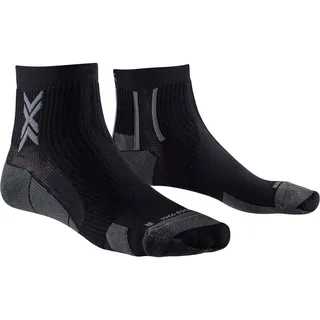 X-Socks Run Perform Ankle Socken 2 Paar Schwarz/Charcoal 35-38
