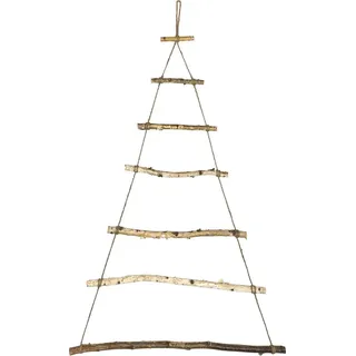 Oblique Unique Holz Baum Weihnachtsbaum Tannenbaum Wanddeko Hängedeko für DIY Adventskalender Weihnachten Advent