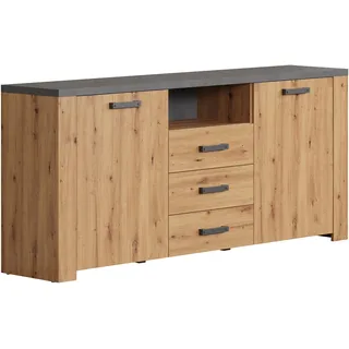 trendteam Sideboard Follow Eiche Artisan