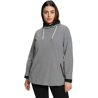 Ulla Popken Damen Sweatshirts Sweatshirt (1er Pack) - 54 Große Größen