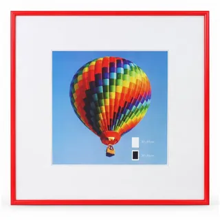 Ideal Trend Bilderrahmen quadratisch rot 50x50 cm 1 St.