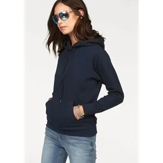 FRUIT OF THE LOOM Kapuzensweatshirt Classic hooded Sweat Lady-Fit Marine L