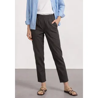 STREET ONE Chinohose Slim Leg deep Earth 42
