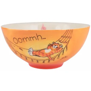 440s Mila Keramik-Schale Oommh Katze Ruhepause | MI-85306