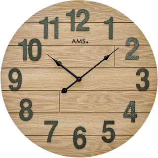 AMS Wanduhr W9617 50,0 AMS beige