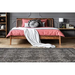 calo-deluxe Bello 210 Teppich 200 x 290 cm Grau/Schwarz