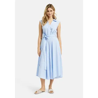 Milano Italy Sommerkleid mit Taschen blau 42