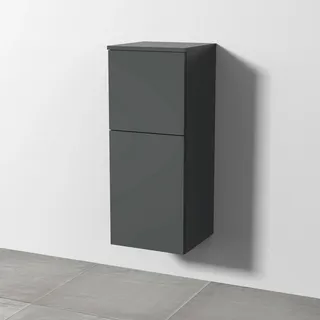 Sanipa Mittelschrank 1 Tür/1 Auszug 35 x 85 x 34,5 cm Anthrazit Matt