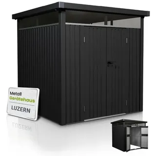 Juskys Gerätehaus Luzern 5,2 m2 Anthrazit