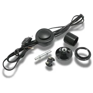 DIY-Stehlampe - Set mit E27 Fassung und Kabel - schwarz - Hannas Laden - für Lampen mit Lampenschirm - inklusive Montageanleitung