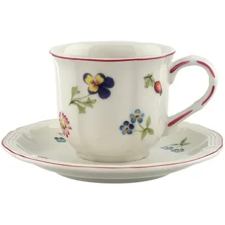 Villeroy & Boch Espressotasse mit Untertasse Weiß