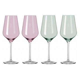 Ritzenhoff Weinglas Fjordlicht, Glas, Mehrfarbig H:22.5cm D:8cm Glas bunt