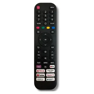 Ersatz Fernbedienung für Telefunken QU50VP750S | QU55VP750S | XF32VP750M