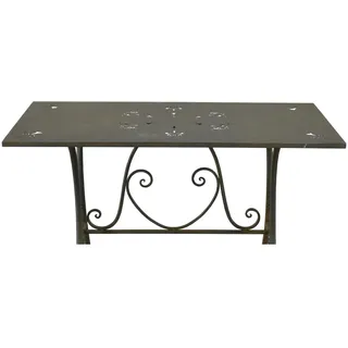 Hti-Living Lily Gartentisch 70 x 120 cm Rost