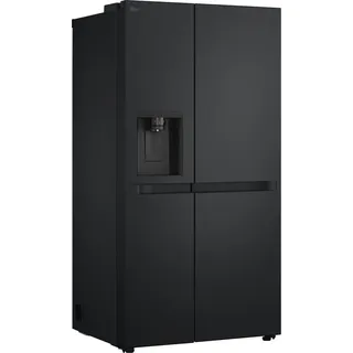 LG GSLC41EPPE Side-by-Side Smart inverter Compressor, Eis- und Wasserspender, Wassertank, silberfarben
